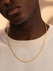Round Box Chain -2MM - Gold