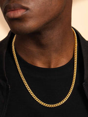 Cuban Link Chain -5MM - Gold