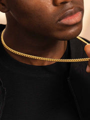 Cuban Link Chain -5MM - Gold