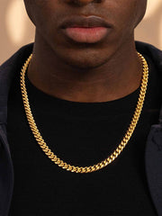 Cuban Link Chain -7MM - Gold