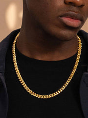 Cuban Link Chain -7MM - Gold