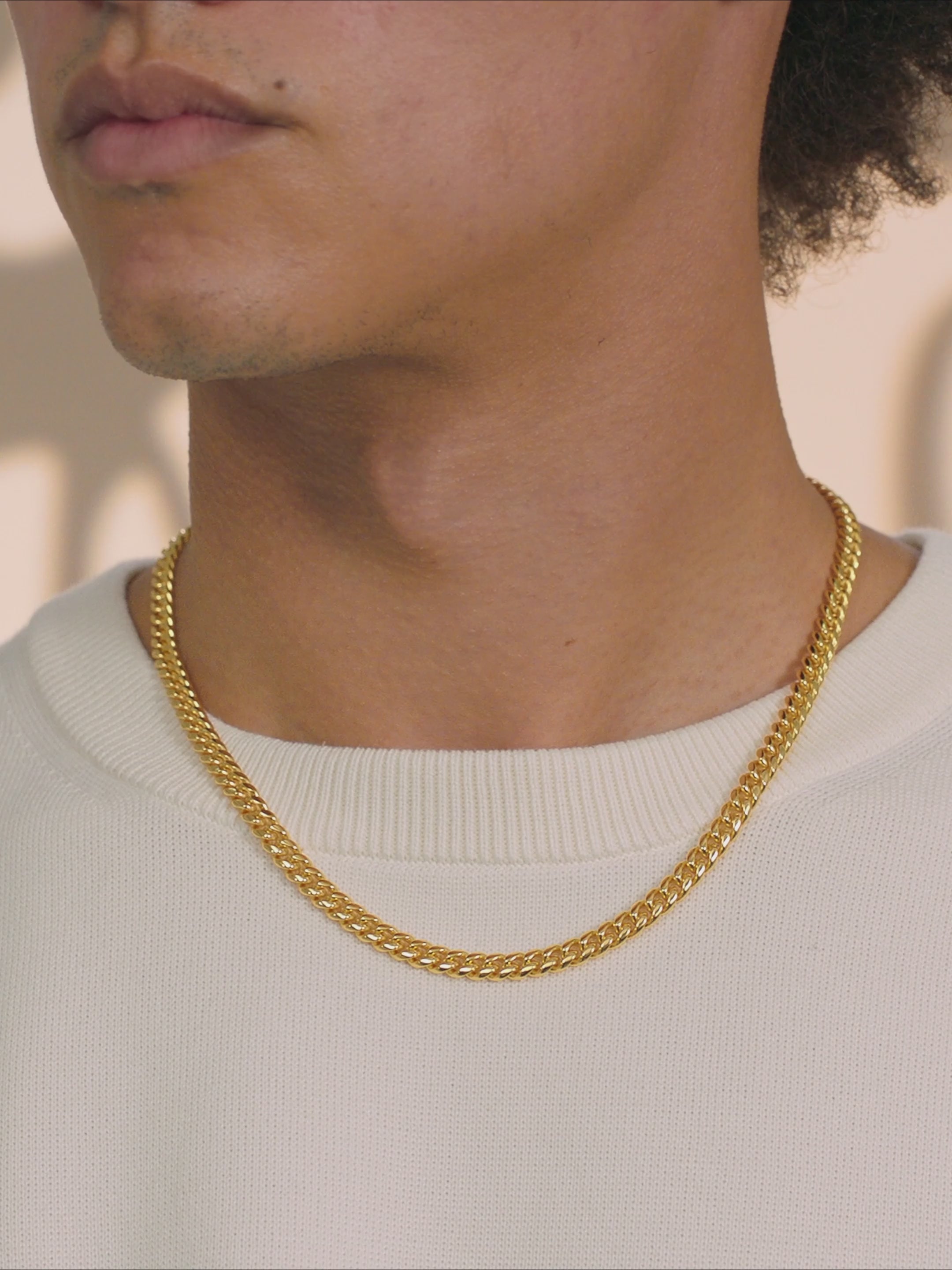 Cuban Link Chain -5MM - Gold