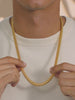 Cuban Link Chain-7MM - Gold