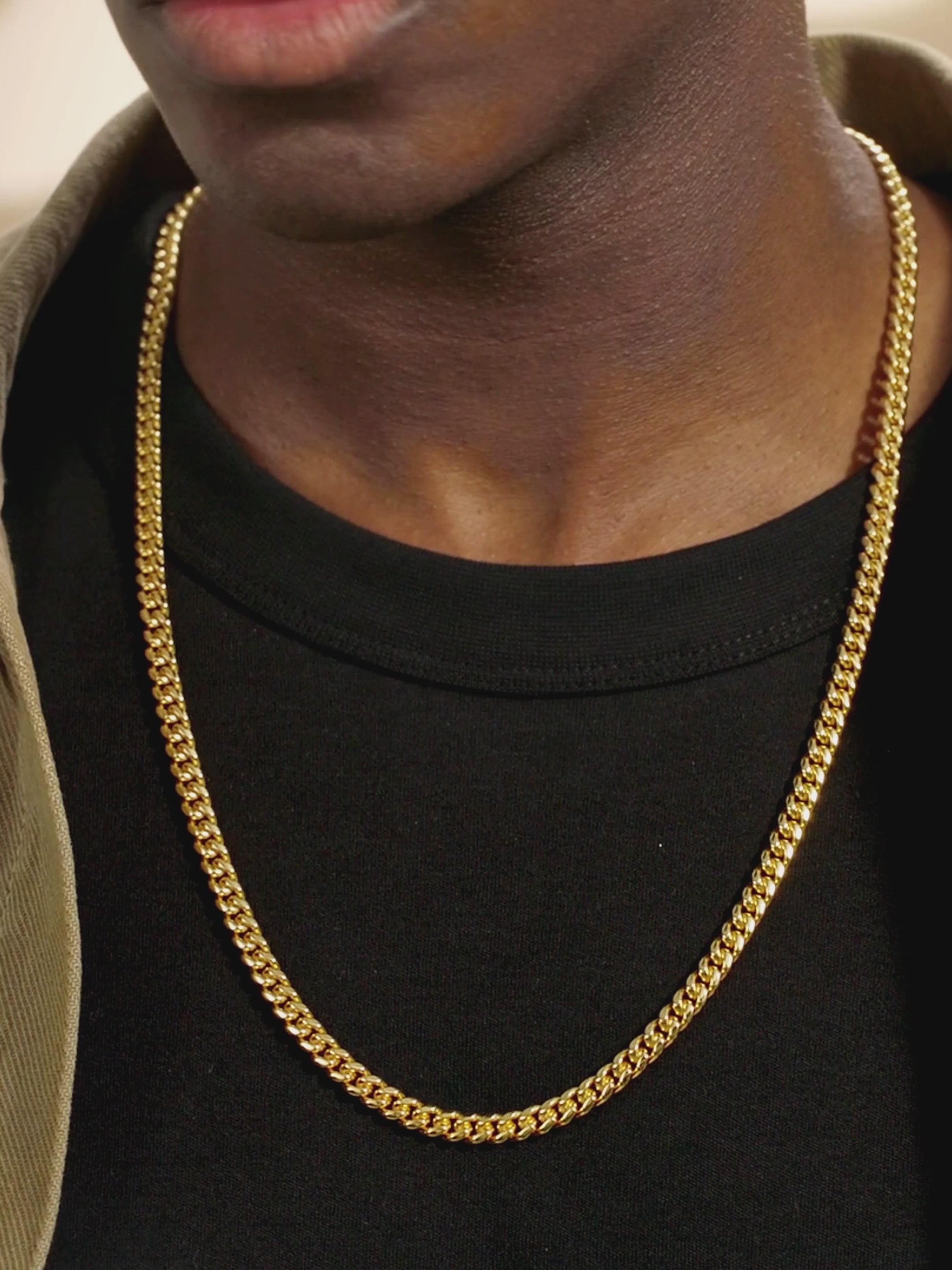 Cuban Link Chain-5MM - Gold