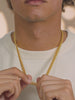 Cuban Link Chain-7MM - Gold