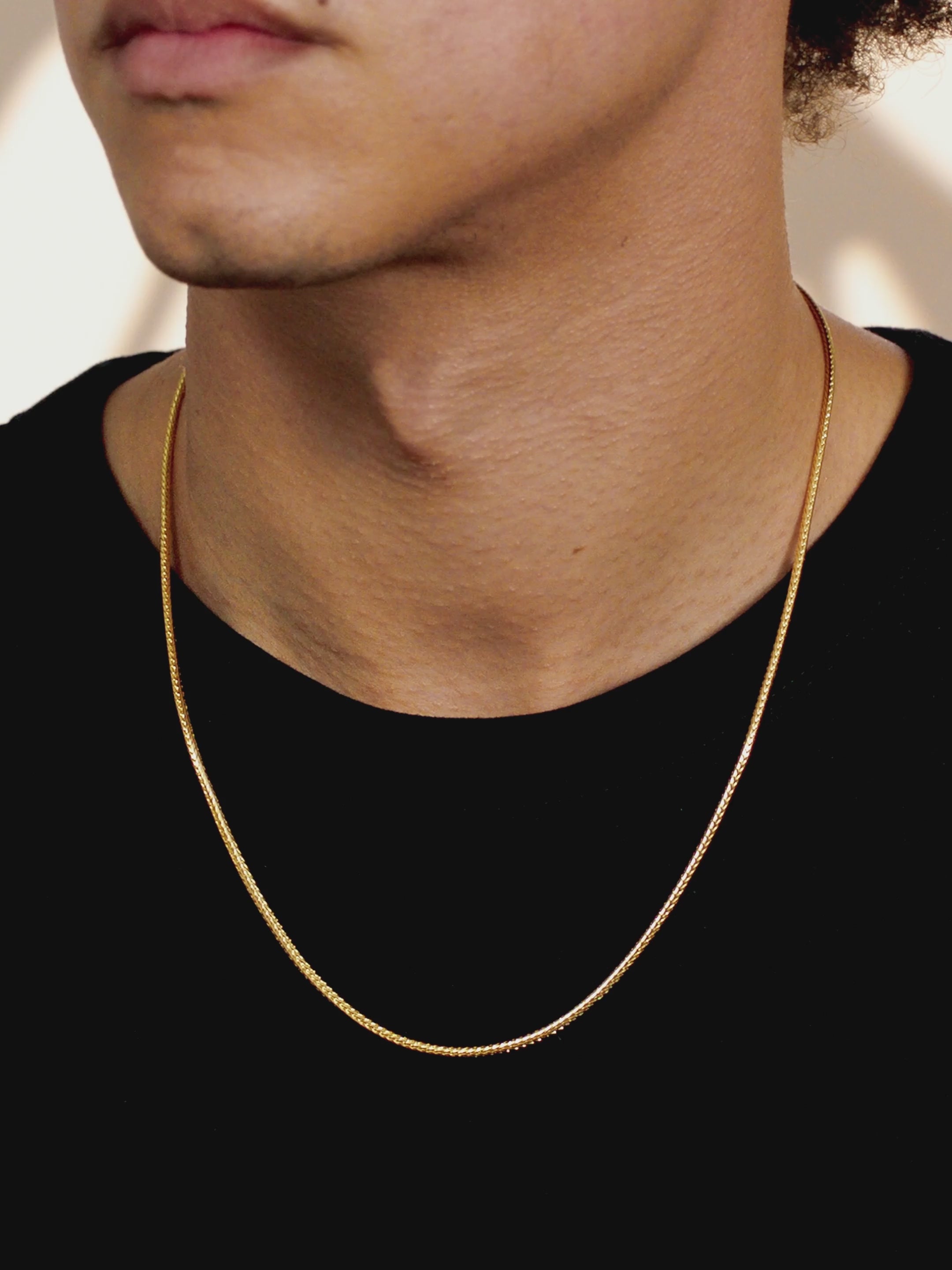 Franco Chain-2.5MM - Gold