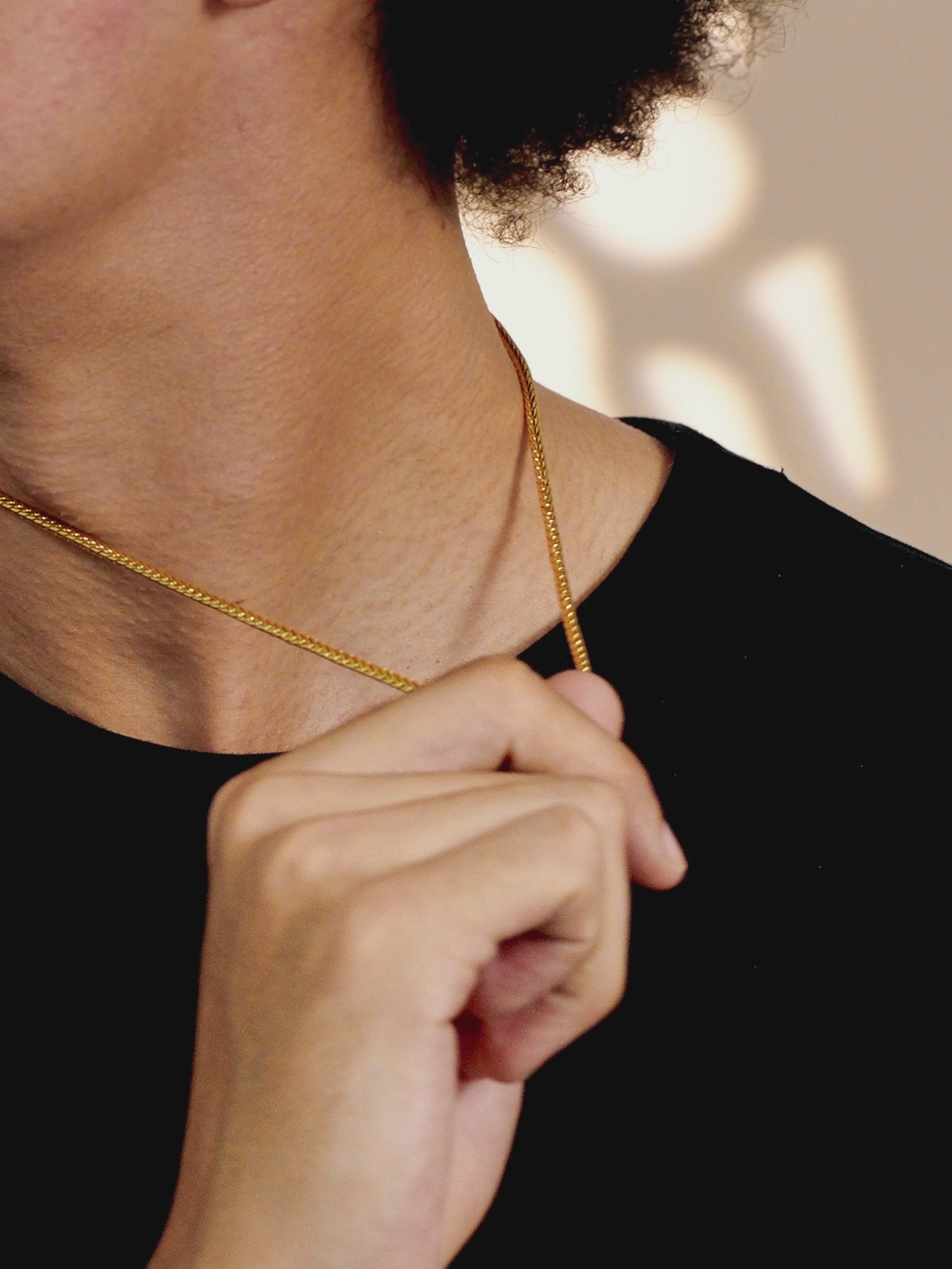 Franco Chain-3MM - Gold