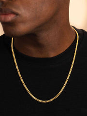 Cuban Link Chain -3MM - Gold