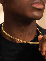 Cuban Link Chain-5MM - Gold