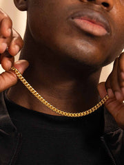 Cuban Link Chain-5MM - Gold