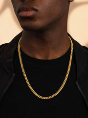 Cuban Link Chain-5MM - Gold