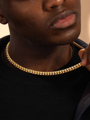 Cuban Link Chain-7MM - Gold