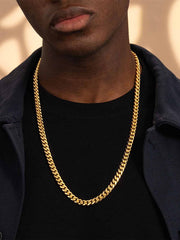 Cuban Link Chain-7MM - Gold