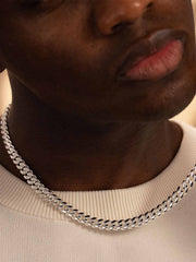 Cuban Link Chain -7MM - Silver