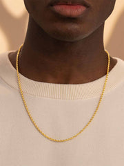 Rope Chain -2.5MM - Gold