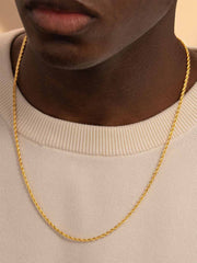 Rope Chain -2.5MM - Gold