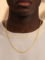 Round Box Chain -2MM - Gold