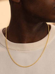 Round Box Chain -2MM - Gold