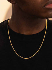 Round Box Chain -2.5MM - Gold