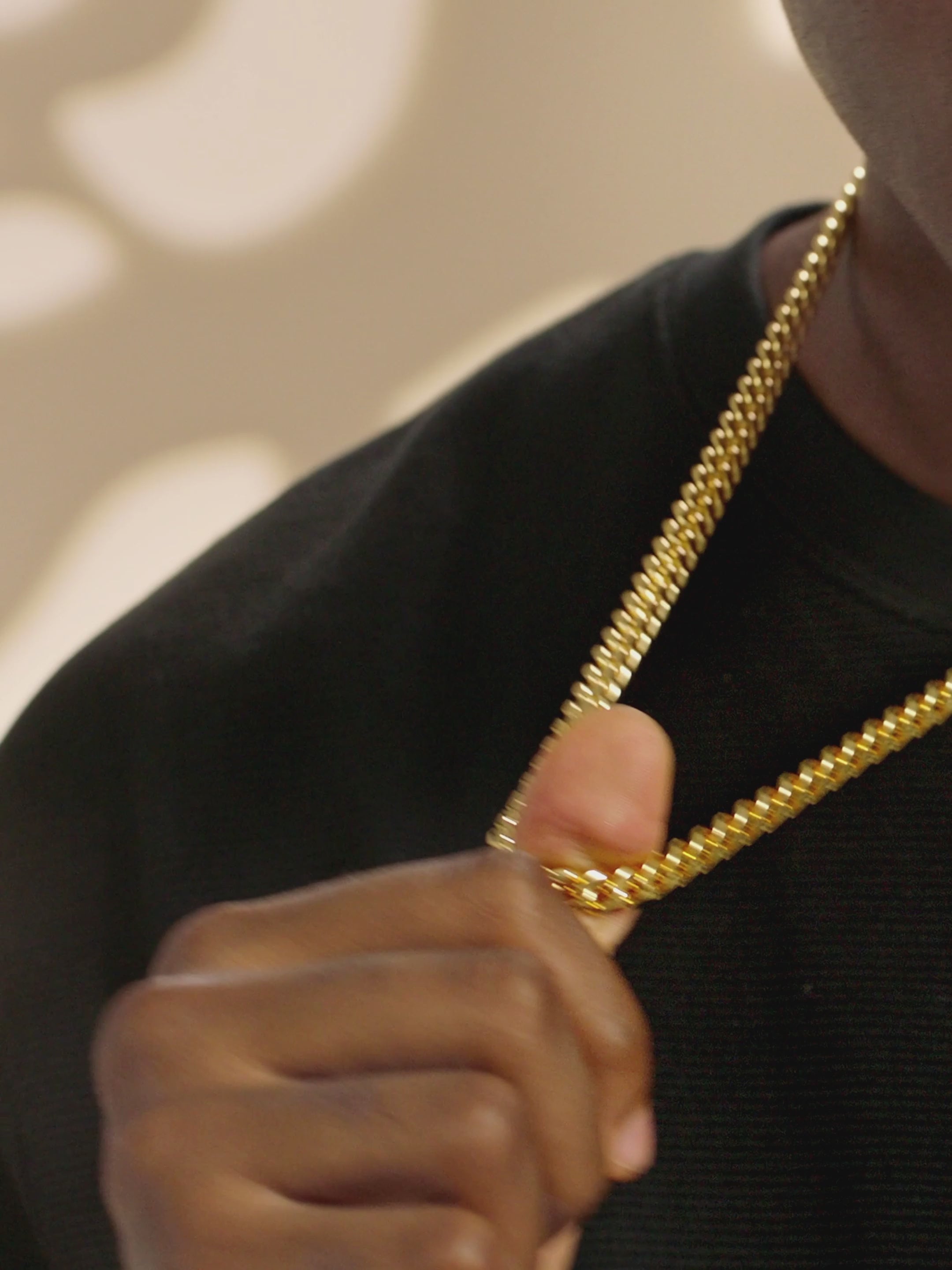 Cuban Link Chain-7MM - Gold